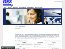 Tablet Screenshot of globeexpress.atsondemand.com